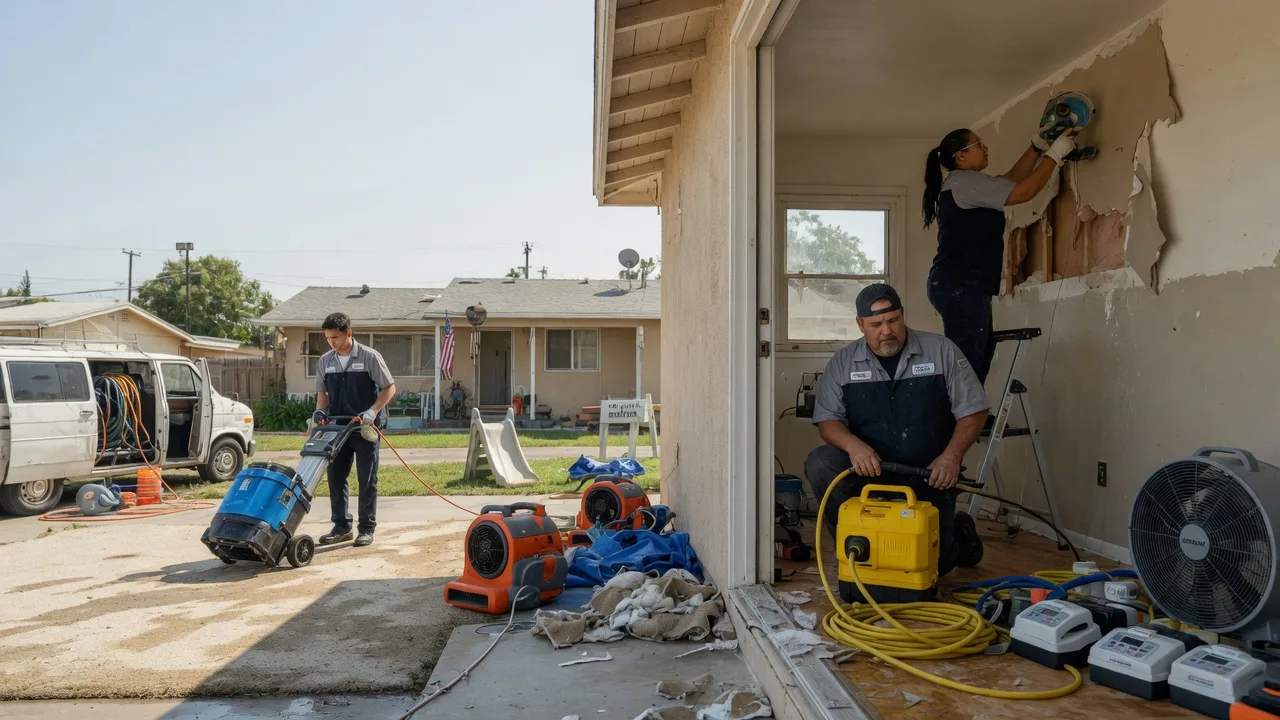 Water Damage Restoration in St John, KS near me